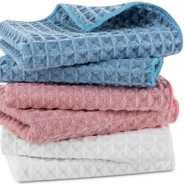 Cotton-Kitchen-Towels-6PCs-Waffle-Weave-Dish-Towel-12-x-12-Dish-Cloths-for-Kitchen-Soft